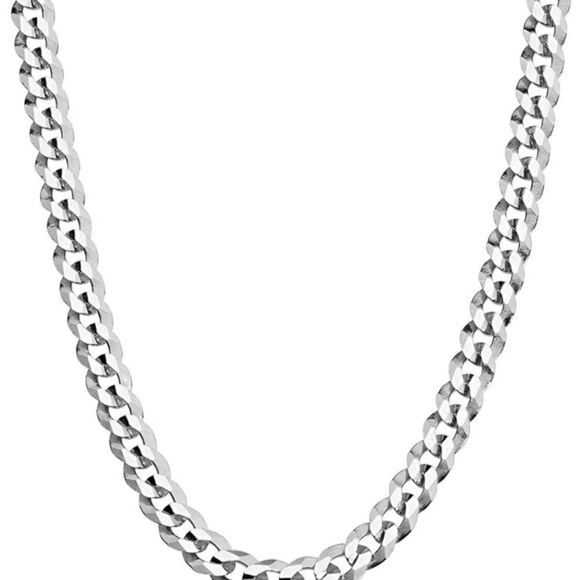 Men's Solid Sterling Silver Cuban Link Chain
See description - Picture 2 of 6
